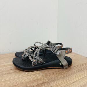 Chaco ZX/2 Cloud Orange And Gray Sandals Women’s Size 9